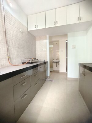 Kitchen in 1 BHK Apartment at Shiv Sai Paradise, Majiwada – for Rent