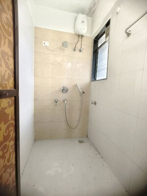 Bathroom in 1 BHK Apartment at Shiv Sai Paradise, Majiwada – for Rent
