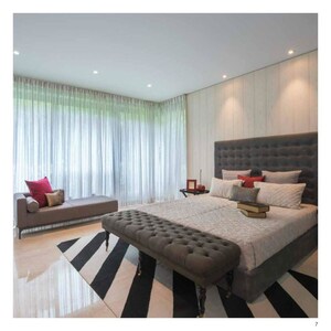 Bedroom in 3 BHK Apartment at Oberoi Realty Esquire, Goregaon East – for Rent