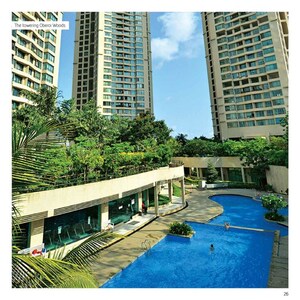 Swimming Pool in 3 BHK Apartment at Oberoi Realty Esquire, Goregaon East – for Rent