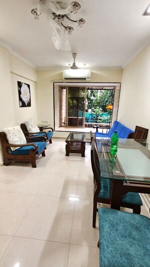 Living Room in 1 BHK Apartment at Bhoomi Gokul, Goregaon East – for Rent