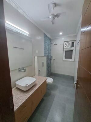 Bathroom in 3 BHK Builder Floor at Chittaranjan Park – for Sale