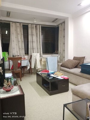 Living Room in 1 BHK Apartment at Bandra West – for Rent