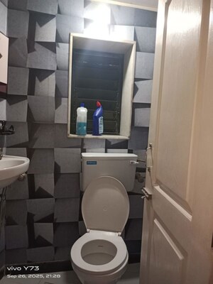 Bathroom in 1 BHK Apartment at Bandra West – for Rent
