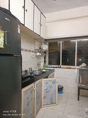 Kitchen in 1 BHK Apartment at Bandra West – for Rent