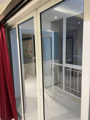 Building Lobby in 3 BHK Apartment at Unique Sapphire, Mohanpura – for Rent