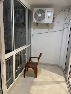 Balcony in 3 BHK Apartment at Unique Sapphire, Mohanpura – for Rent