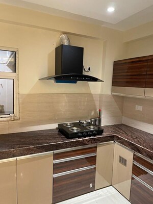 Kitchen in 3 BHK Apartment at Unique Sapphire, Mohanpura – for Rent