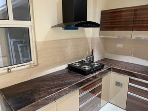 Kitchen in 3 BHK Apartment at Unique Sapphire, Mohanpura – for Rent