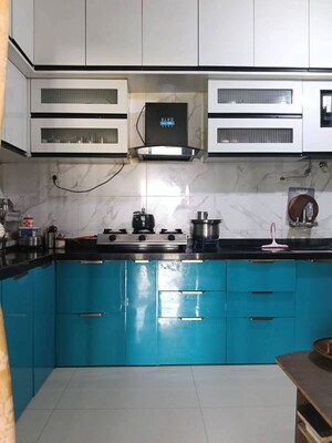 Kitchen in 2 BHK Apartment at Kumar Princetown, Undri – for Sale