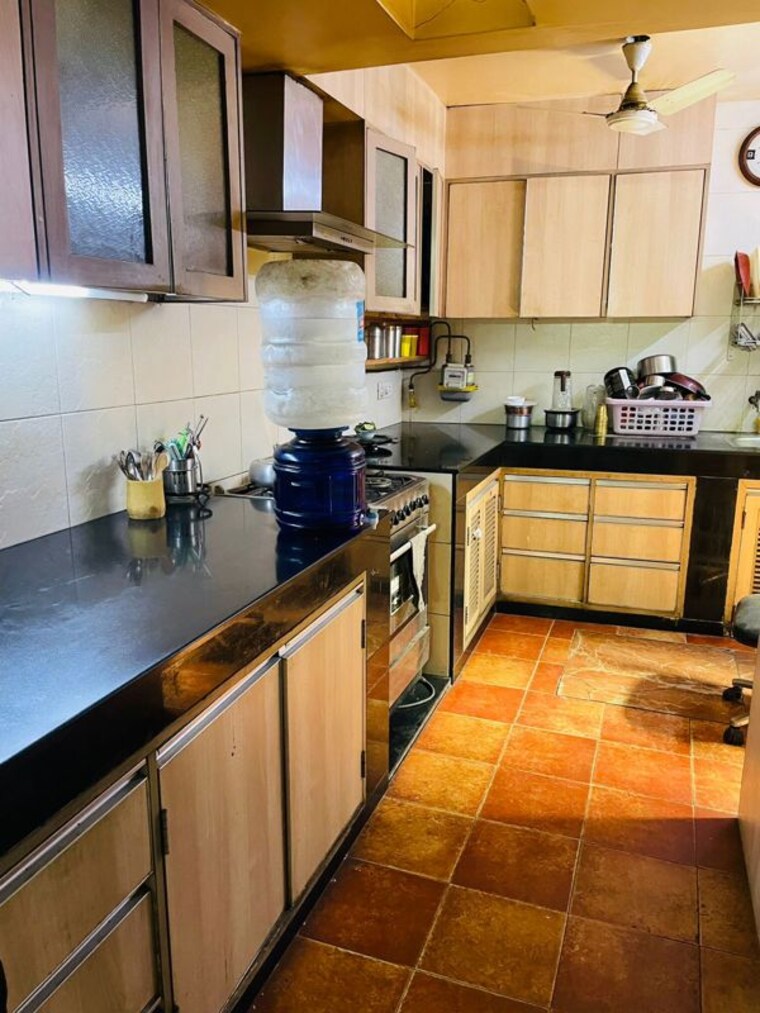Kitchen, kalkaji 3 Bedroom 1800 Sq.Ft. Builder Floor In Kalkaji Delhi 10497528