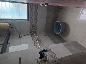 Bathroom in 1 BHK Apartment at Eff Jumbo Darshan CHS, Andheri East – for Rent