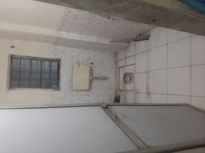Bathroom in 1 BHK Apartment at Leo Group Housing Complex, Bhandup West – for Rent