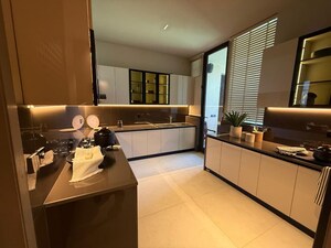 Kitchen in 4 BHK Apartment at Ghazipur – for Sale