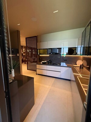 Kitchen in 4 BHK Apartment at Ghazipur – for Sale