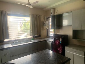 Kitchen in 3 BHK Builder Floor at Aerocity – for Rent