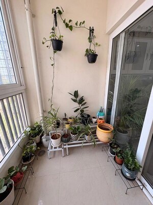 Balcony in 3 BHK Apartment at Akruthi Srinivasam, Nizampet – for Sale