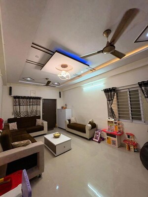 Living Room in 3 BHK Apartment at Akruthi Srinivasam, Nizampet – for Sale