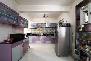 Kitchen in 3 BHK Penthouse at Gota – for Sale