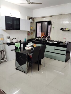Kitchen in 3 BHK Apartment at Kusum Kunj, Prabhat Road – for Sale