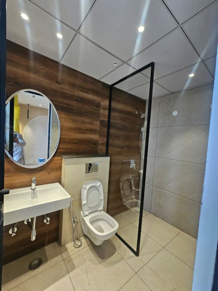 Bathroom, malwa-escon-primera 2 Bedroom 1305 Sq.Ft. Apartment In International Airport Road Zirakpur 10506090