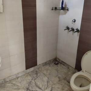 Bathroom in 1.5 BHK Builder Floor at Sector 12 – for Rent