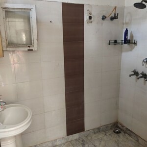 Bathroom in 1.5 BHK Builder Floor at Sector 12 – for Rent