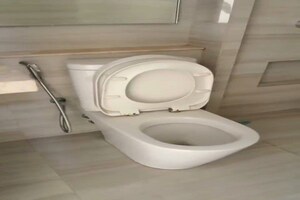 Bathroom in 2.5 BHK Apartment at Hiranandani Obelia The Walk, Ghodbunder Road – for Rent