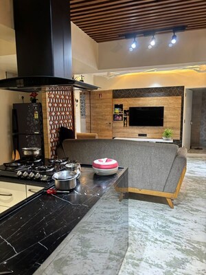 Kitchen in 3 BHK Apartment at Vrundavan Srushti Balakrishna, Narhe – for Sale