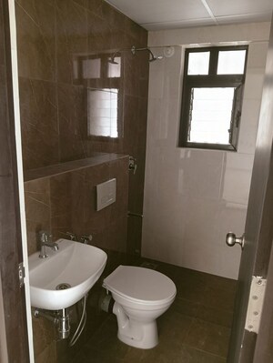 Bathroom in 1 BHK Apartment at Shapoorji Pallonji Joyville Virar Phase 6, Virar West – for Sale