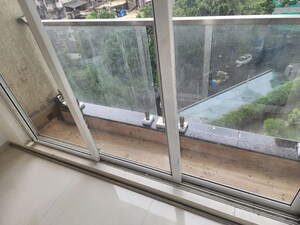 Balcony in 2 BHK Apartment at Soham Crystal Spires, Thane West – for Sale