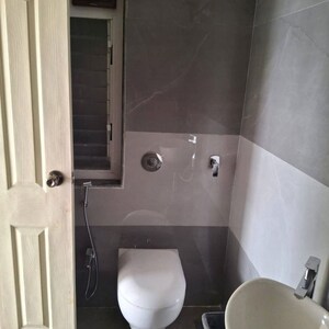 Bathroom in 2 BHK Apartment at Shivam Gulmohar, Goregaon West – for Rent