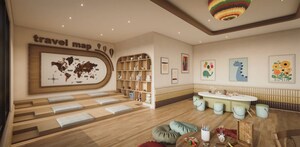Living Room in 2 BHK Apartment at Mumbai Central Suburbs – for Sale