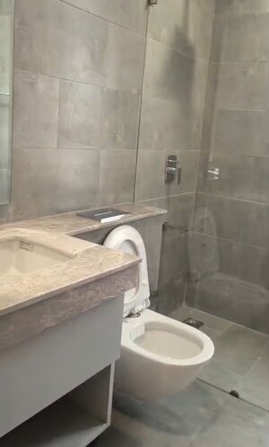 Bathroom in 4 BHK Apartment at Adani Samsara Vilasa, Sector 63 – for Rent