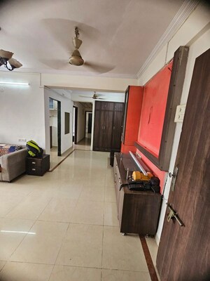 Living Room in 2 BHK Apartment at Ajmera Bhakti Park Sector III and IV, Bhakti Park – for Rent