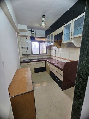 Kitchen in 2 BHK Apartment at Ajmera Bhakti Park Sector III and IV, Bhakti Park – for Rent