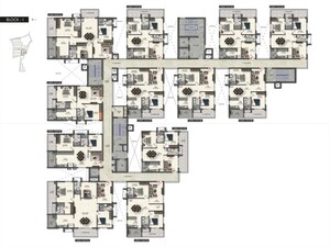 Floor Plan in 3.5 BHK Apartment at Kokapet – for Sale