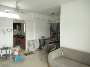 Living Room in 3 BHK Apartment at Sukhwani Skylines, Wakad – for Rent