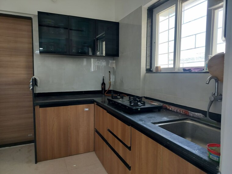 Kitchen, sukhwani-skylines 3 Bedroom 1400 Sq.Ft. Apartment In Wakad Pune 10506215