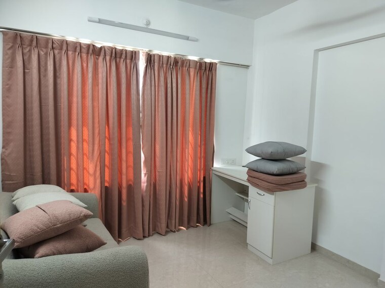 Bedroom, sukhwani-skylines 3 Bedroom 1400 Sq.Ft. Apartment In Wakad Pune 10506215
