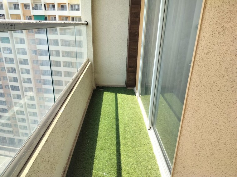 Balcony, sukhwani-skylines 3 Bedroom 1400 Sq.Ft. Apartment In Wakad Pune 10506215