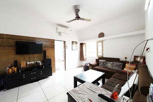 Living Room in 2 BHK Apartment at Maninagar – for Sale