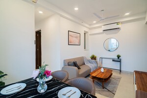 Living Room in 1.5 BHK Apartment at Runwal Forests, Kanjurmarg West – for Sale
