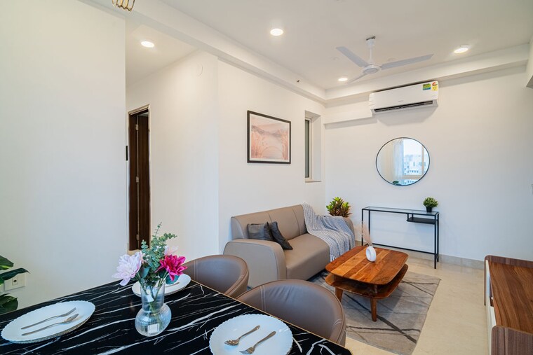 Living Room, runwal-forests 1.5 Bedroom 471 Sq.Ft. Apartment In Kanjurmarg West Mumbai 10506253