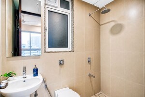 Bathroom in 1.5 BHK Apartment at Runwal Forests, Kanjurmarg West – for Sale
