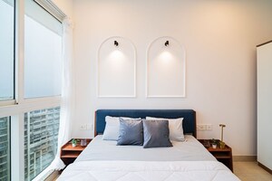 Bedroom in 1.5 BHK Apartment at Runwal Forests, Kanjurmarg West – for Sale