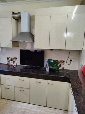 Kitchen in 3 BHK Apartment at Dwarka – for Rent