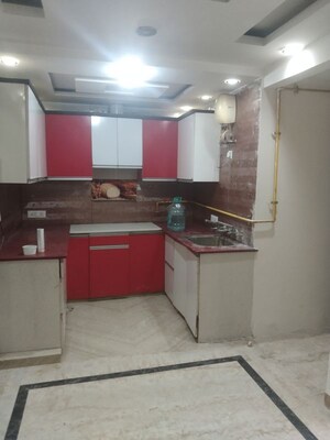 Kitchen in 2 BHK Builder Floor at New Rajinder Nagar – for Rent