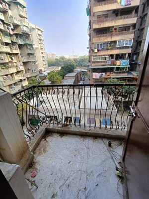 Balcony in 3 BHK Apartment at Dwarka – for Rent