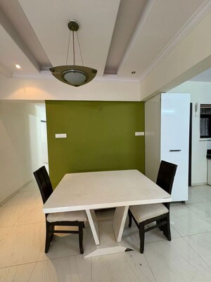 Dining area in 3 BHK Apartment at Baner Gaon – for Rent